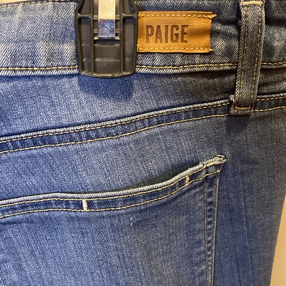 Paige Hoxton Skinny Ultra Skinny Denim Jeans in a Light Blue Wash (31W x 30L) - Picture 7 of 7